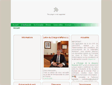 Tablet Screenshot of ambassadeliban.fr